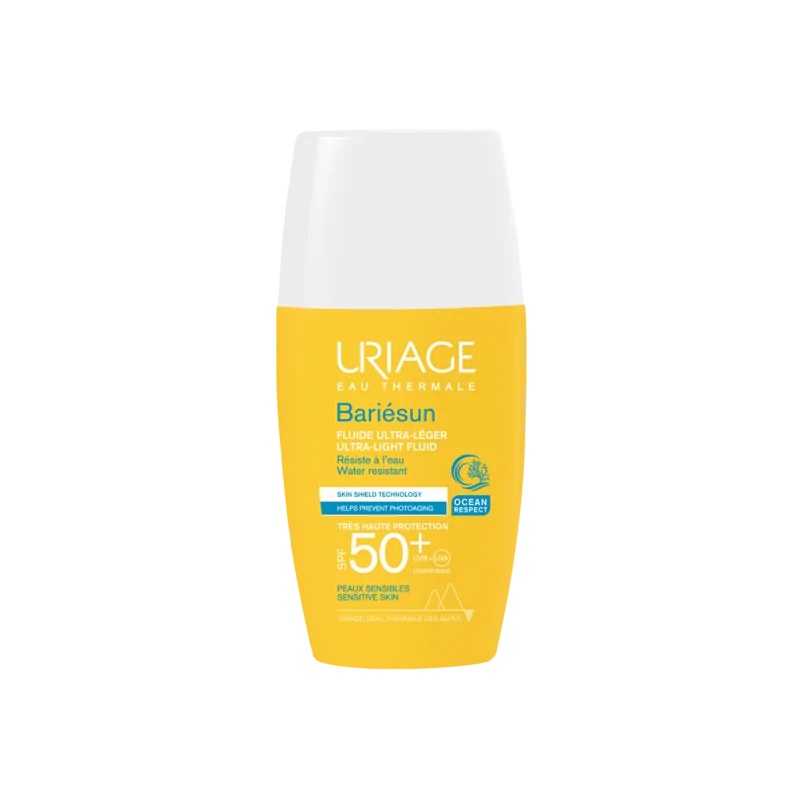 URIAGE URIAGE SOLAIRE BARIESUN FLUIDE ULTRA-LEGER SPF50+ 30 ML