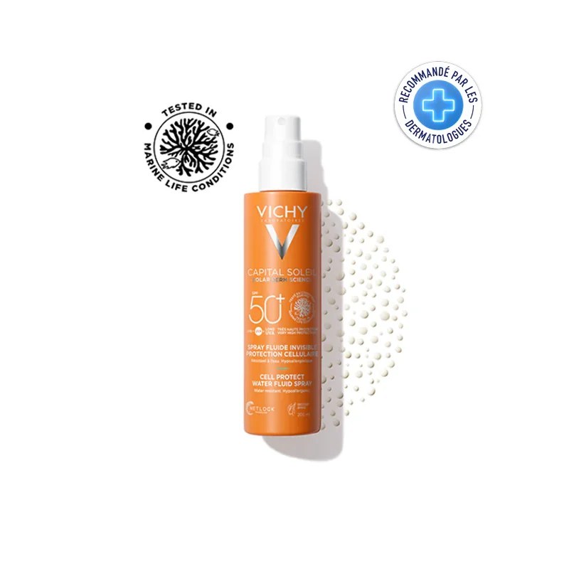 VICHY VICHY CAPITAL SOLEIL SPF50+ SPRAY FLUIDE INVISIBLE PROTECTION CELLULAIRE 200ML