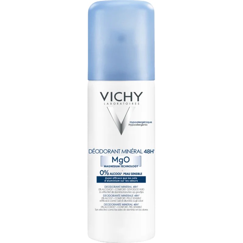 VICHY VICHY DEODORANT MINERAL MGO 125ML