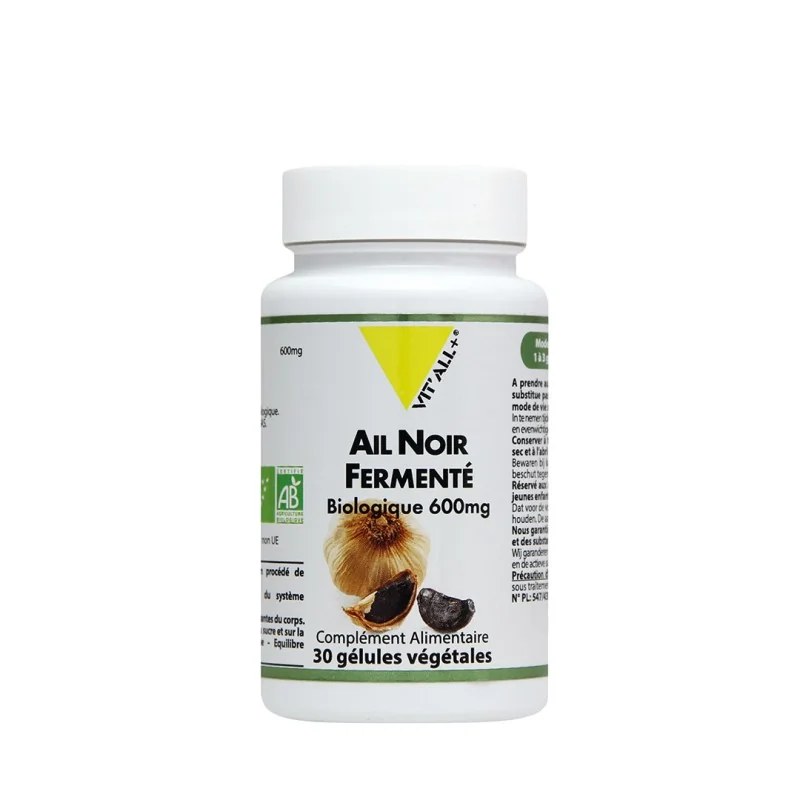 VIT’ALL+ VIT’ALL+ AIL NOIR FERMENTE 600MG 30 GELULES
