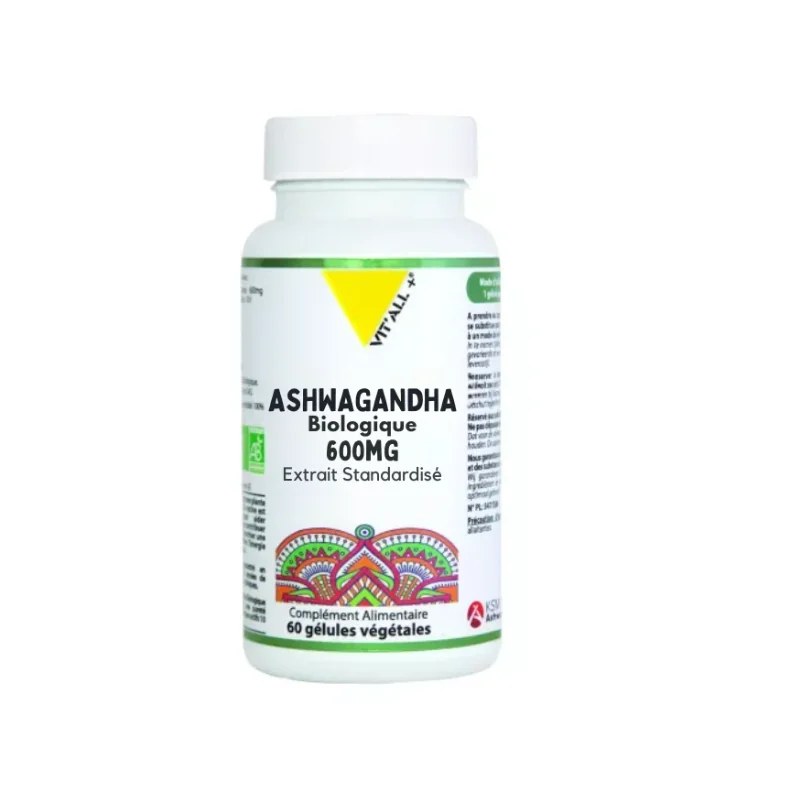 VIT’ALL+ VIT’ALL+ ASHWAGANDHA 600MG 60 GELULES