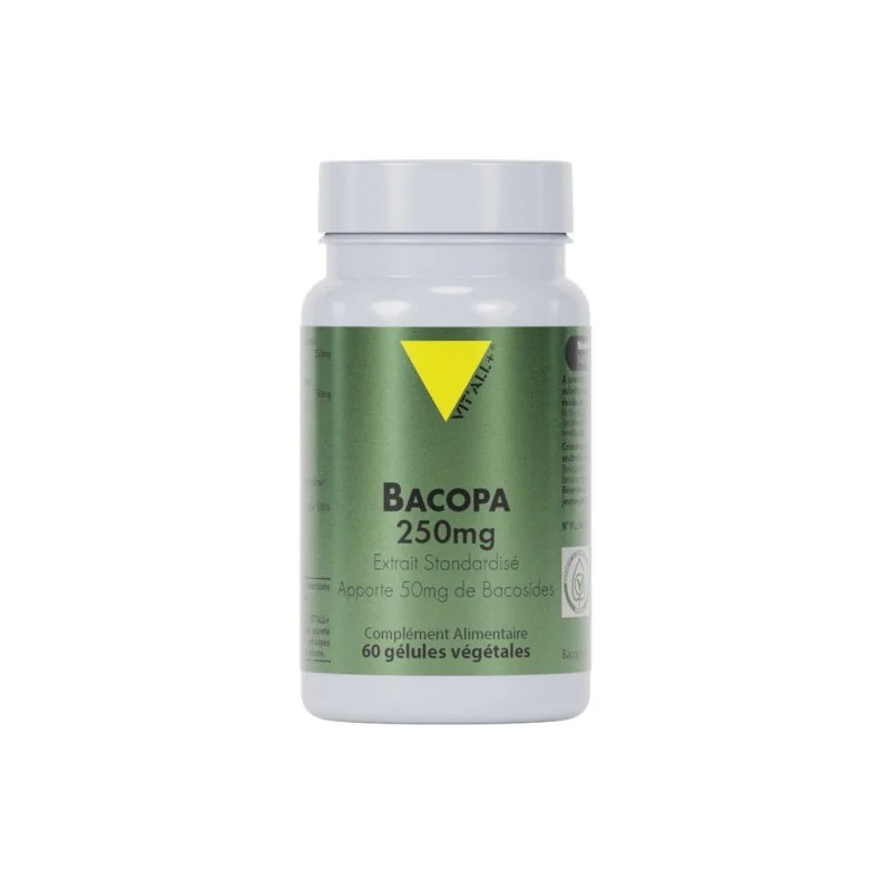 VIT’ALL+ VIT’ALL+ BACOPA MONNIERI 250MG 60 GELULES