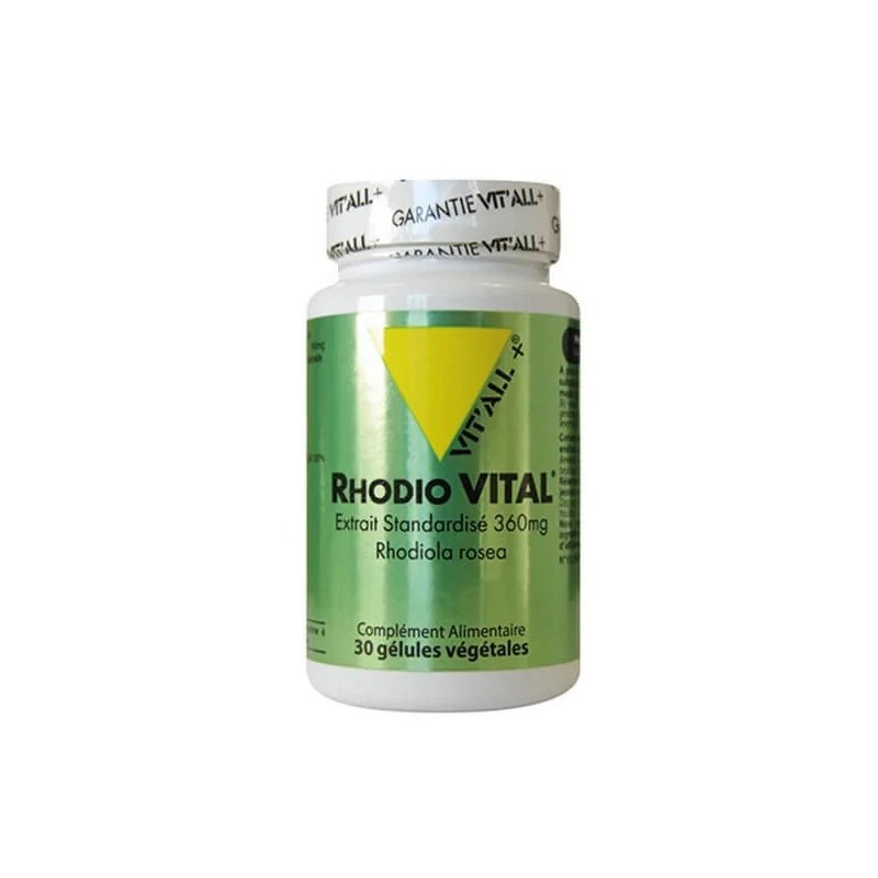 VIT’ALL+ VIT’ALL+ RHODIOLA 360Mg 30 Gélules