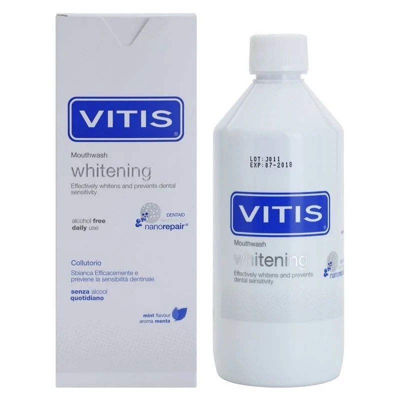 Vitis Vitis Bain De Bouche blancheur Whitening 500ml