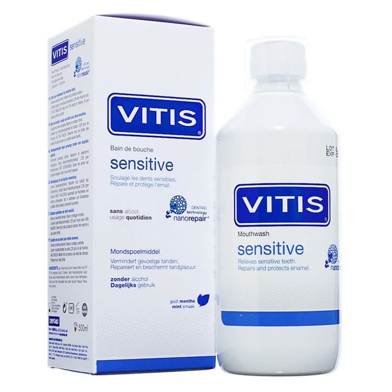 Vitis VITIS BAIN DE BOUCHE SENSITIVE 500 ML