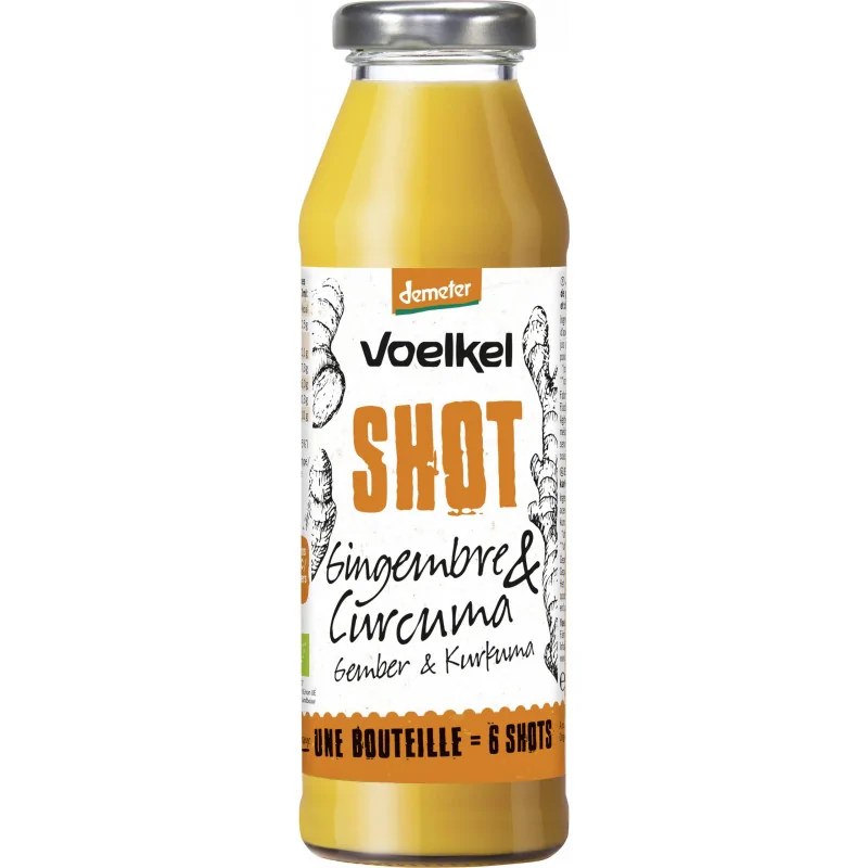 Voelkel VOELKEL SHOT GINGEMBRE CURCUMA 28CL