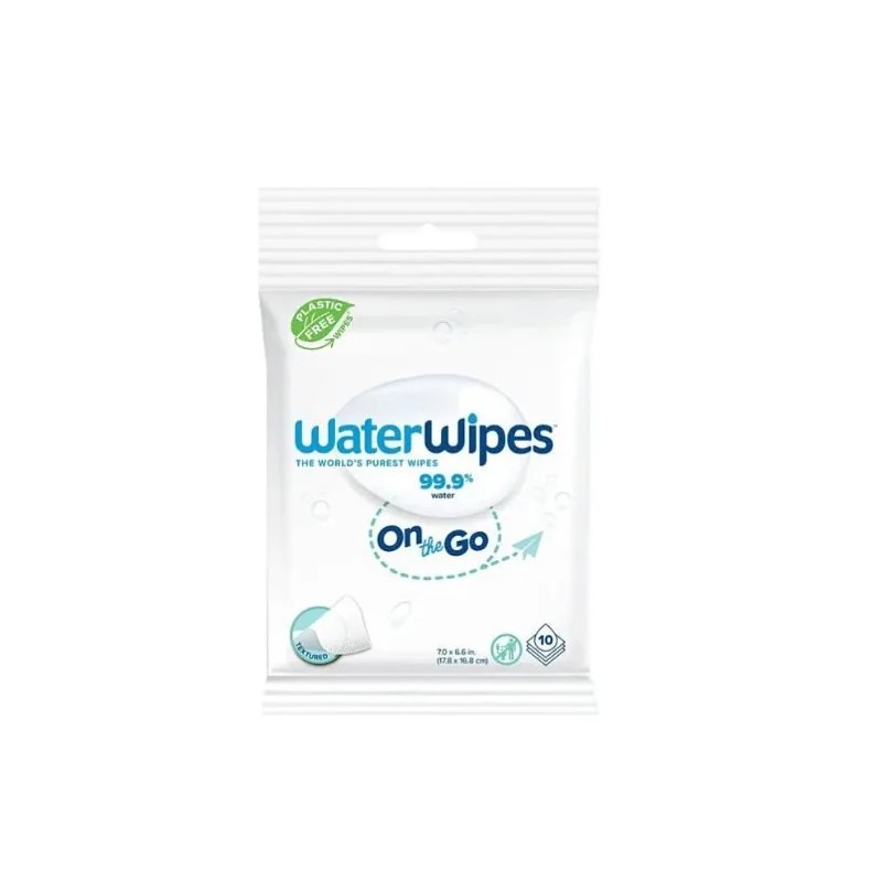 WATERWIPES  WaterWipes On the Go Lingettes 10 Pieces