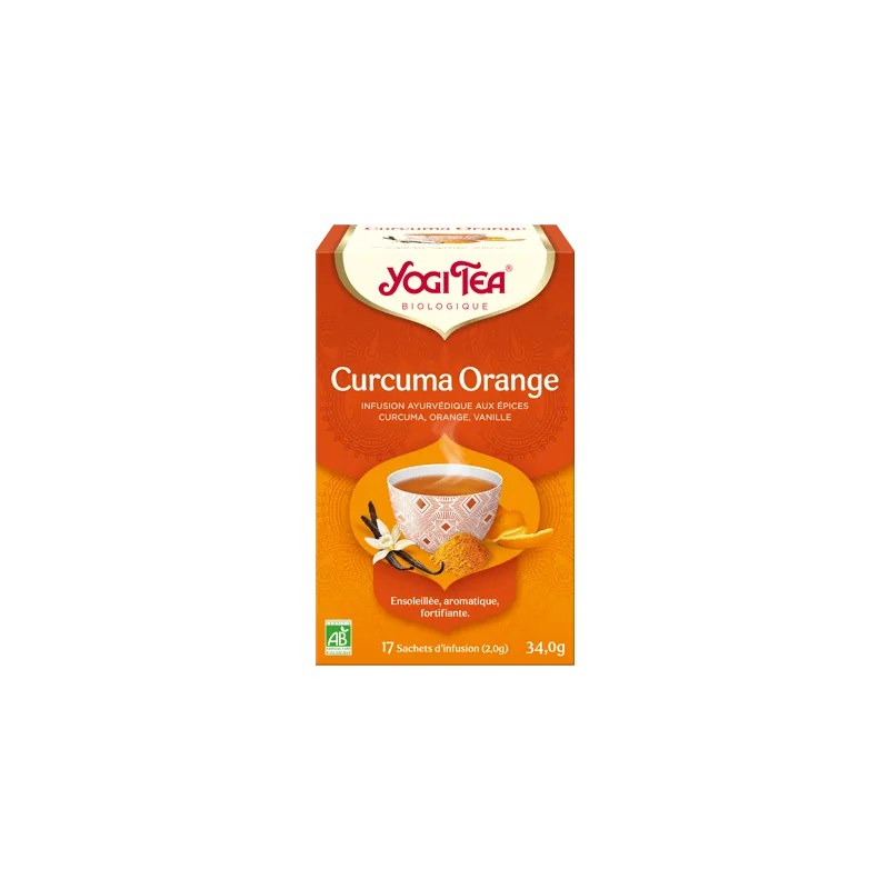 Yogi Tea  YOGI TEA CURCUMA ORANGE 17 X 2G