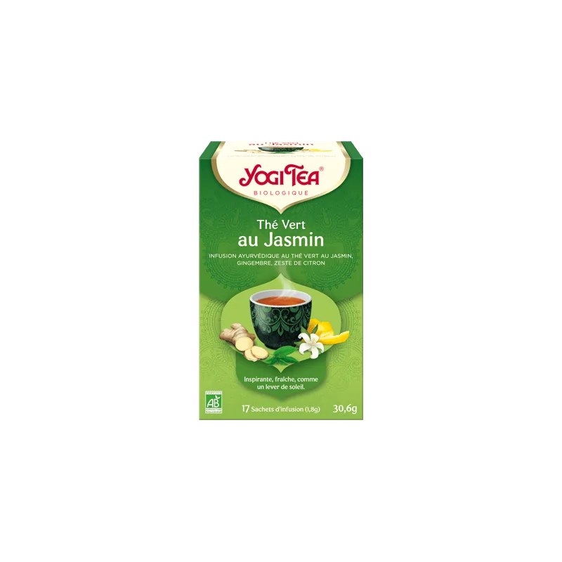 Yogi Tea  Yogi Tea THE VERT AU JASMIN 17X2G